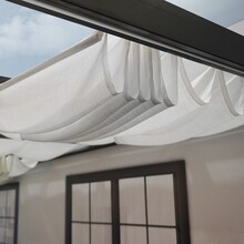 Gardinsetförlängning Terrasstak Stockholm 3,4 x 2,9 m Canopia by Palram